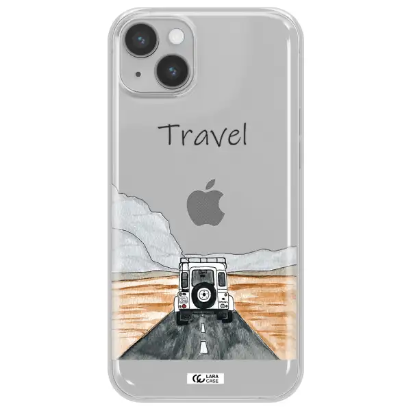 Off-Road Travel Apple iPhone 14 plus Clear TPU Case