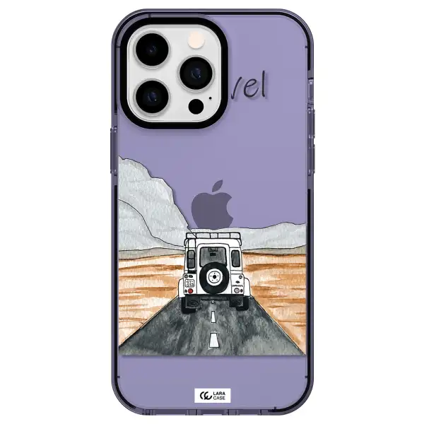 Off-Road Travel Apple iPhone 15 Pro impact Lilac Case