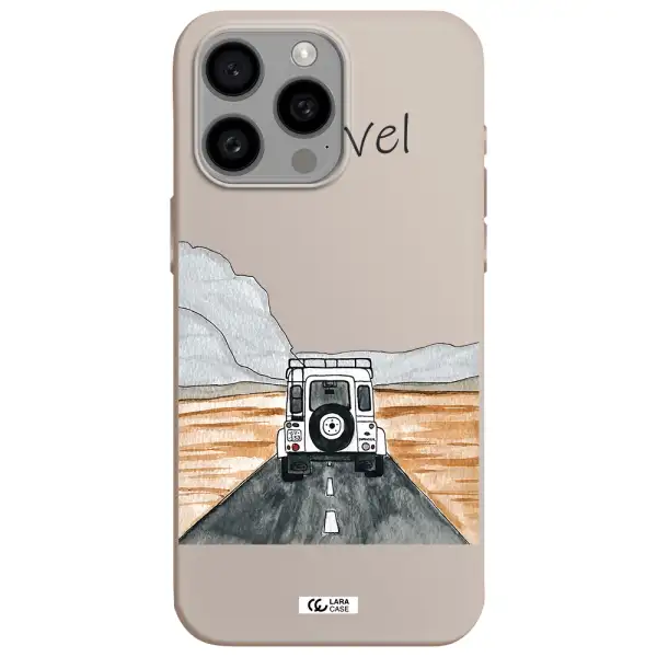 Off-Road Travel Apple Iphone 15 Pro max Silicone Stone Case