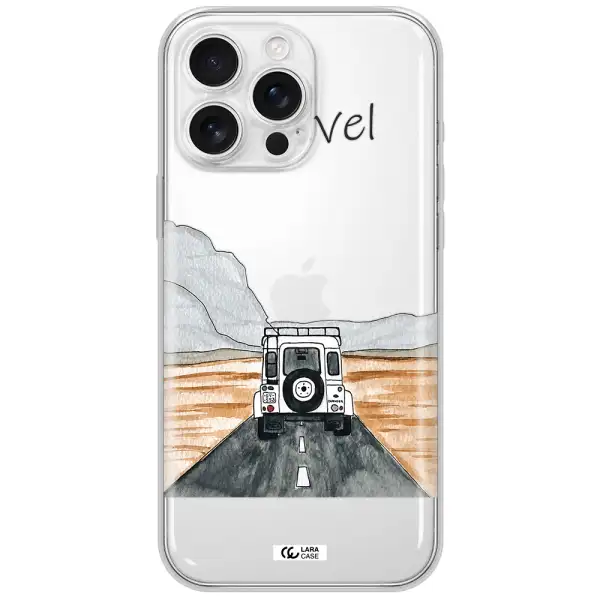 Off-Road Travel Apple Iphone 16 Pro Max Clear Tpu Case
