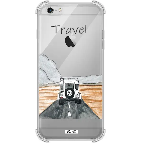 Off-Road Travel Apple iPhone 6 s plus Clear PC Case