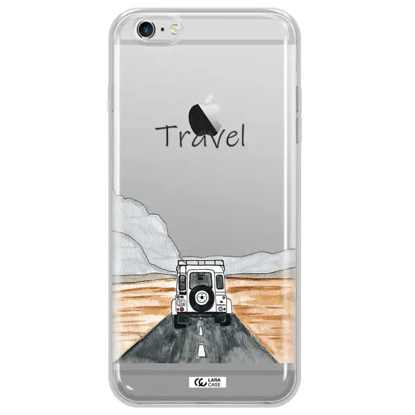 Off-Road Travel Apple iPhone 6 s plus Clear TPU Case