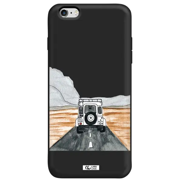 Off-Road Travel Apple iPhone 6S Silicone black Case