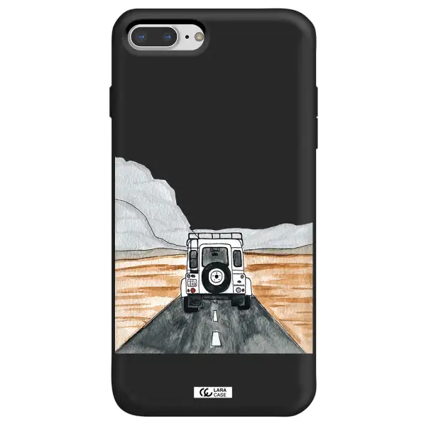 Off-Road Travel Apple iPhone 8 plus Silicone black Case