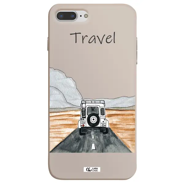 Off-Road Travel Apple iPhone 8 plus Silicone Stone Case