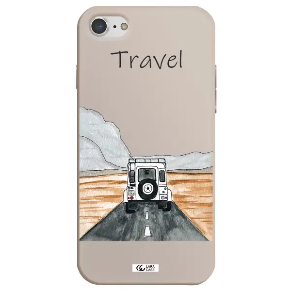 Off-Road Travel Apple iPhone 8 Silicone Stone Case