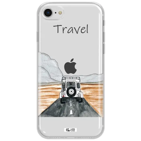 Off-Road Travel Apple Iphone Se 2020 Clear Tpu Case
