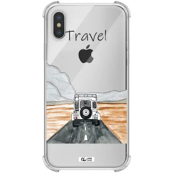 Off-Road Travel Apple iPhone X Clear PC Case