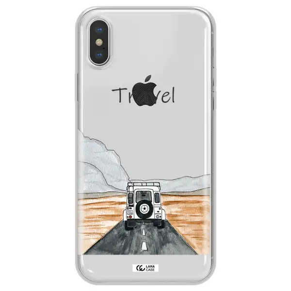 Off-Road Travel Apple iPhone XS max Clear TPU Case