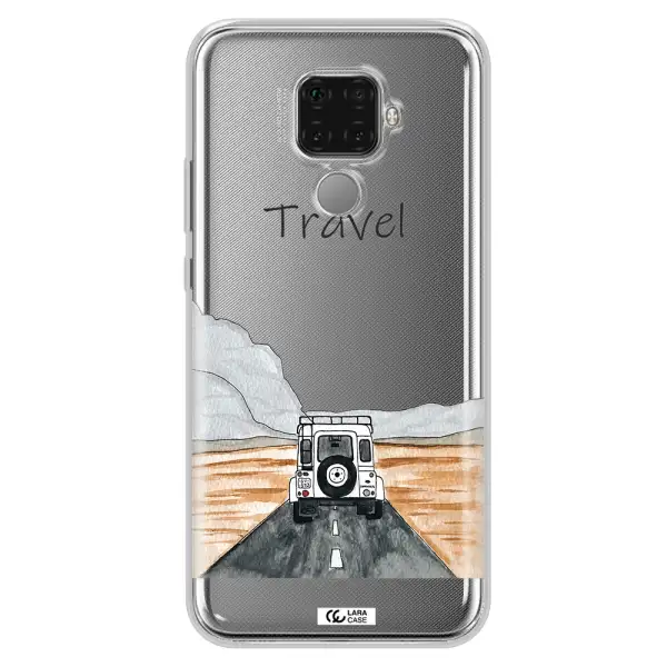 Off-Road Travel Huawei Mate 30 Lite Clear TPU Case
