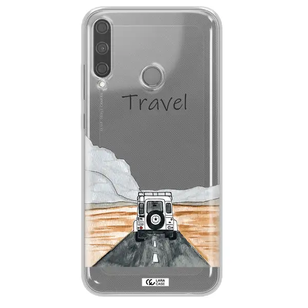 Off-Road Travel Huawei P40 Lite E Clear TPU Case