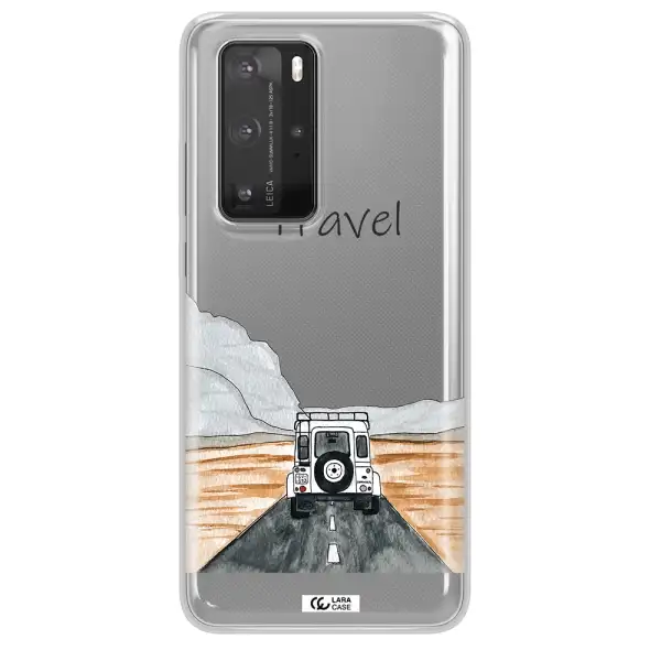Off-Road Travel Huawei P40 Pro Clear TPU Case