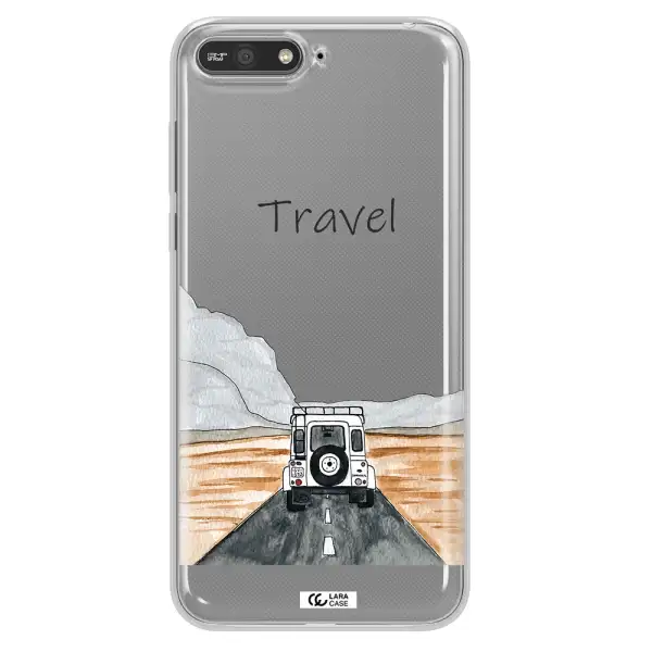 Off-Road Travel Huawei Y6 2018 Clear TPU Case