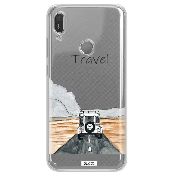 Off-Road Travel Huawei Y6 2019 Clear TPU Case