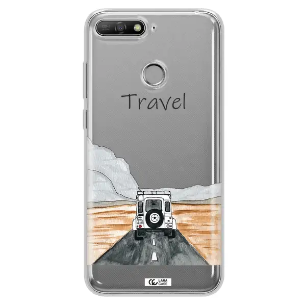 Off-Road Travel Huawei Y6 Prime 2018 Clear TPU Case