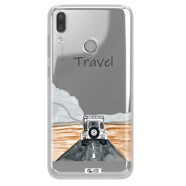 Off-Road Travel Huawei Y7 2019 Clear TPU Case