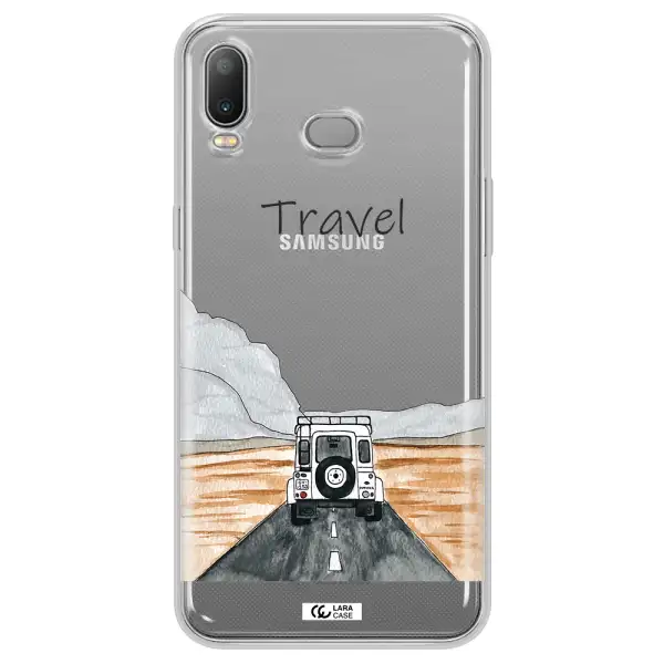Off-Road Travel Samsung A6S Clear TPU Case