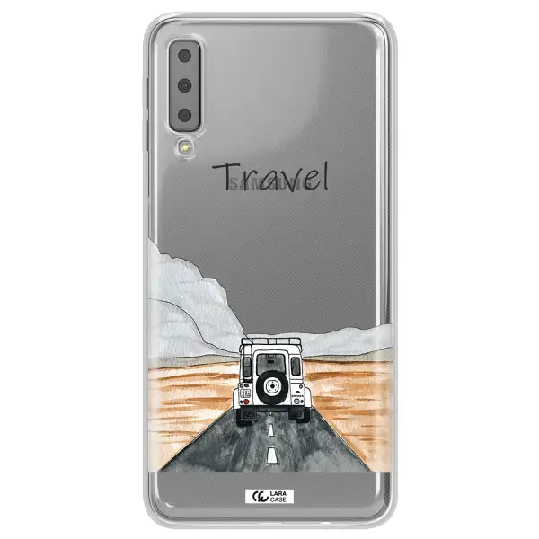 Off-Road Travel Samsung A7 2018 Clear TPU Case
