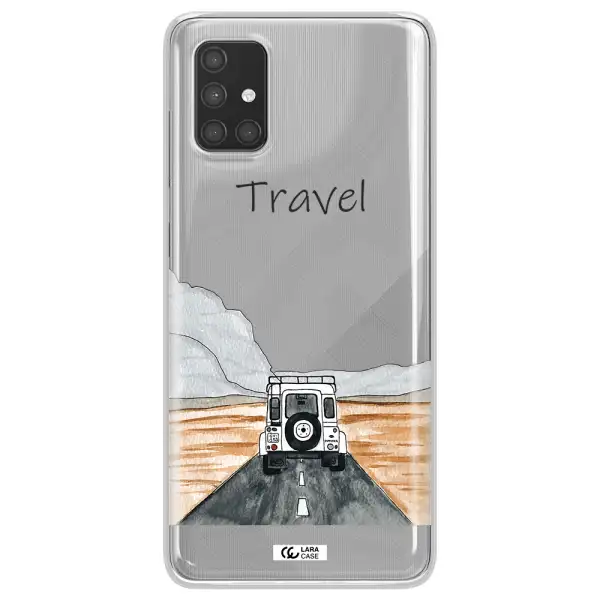 Off-Road Travel Samsung A71 Clear TPU Case