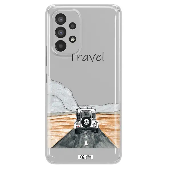 Off-Road Travel Samsung A73 Clear TPU Case