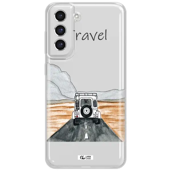 Off-Road Travel Samsung S21 Fe Clear Tpu Case