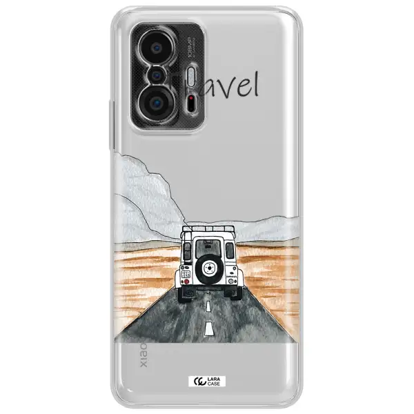 Off-Road Travel Xiaomi 11T Clear Tpu Case