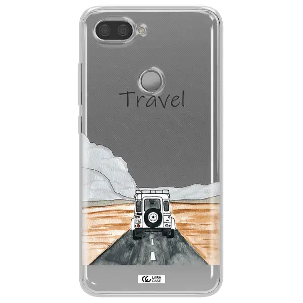 Off-Road Travel Xiaomi Mi 8 Lite Clear TPU Case