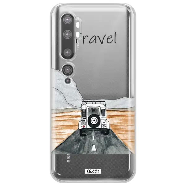 Off-Road Travel Xiaomi Mi Note 10 Clear TPU Case