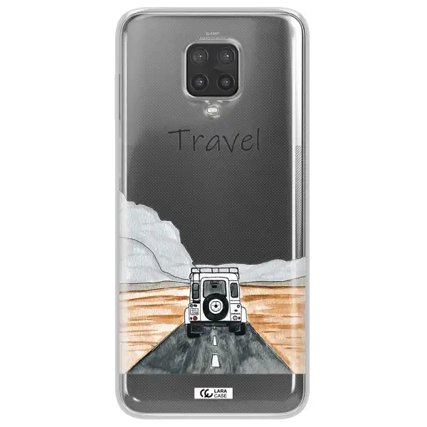 Off-Road Travel Xiaomi Note 9 Pro Clear TPU Case