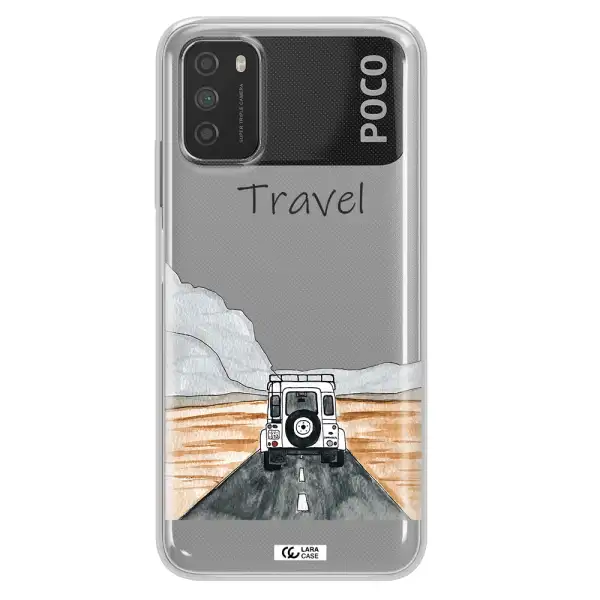 Off-Road Travel Xiaomi Poco M3 Clear TPU Case