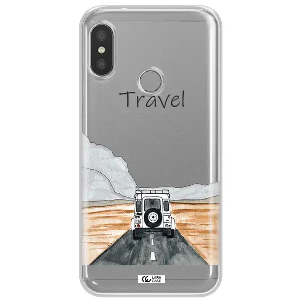 Off-Road Travel Xiaomi Redmi 6 Pro Clear TPU Case