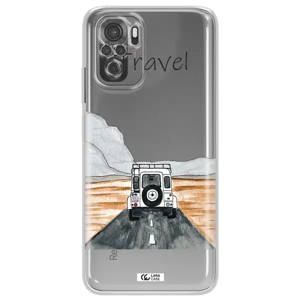 Off-Road Travel Xiaomi Redmi Note 10S Clear Tpu Case