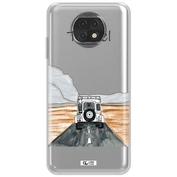 Off-Road Travel Xiaomi Redmi Note 9T Clear Tpu Case