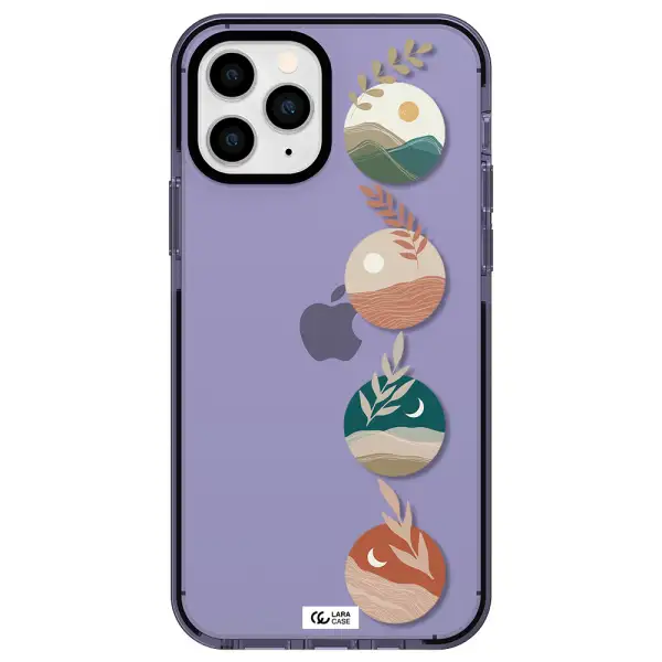 Natural Landscape Apple iPhone 11 pro impact Lilac Case