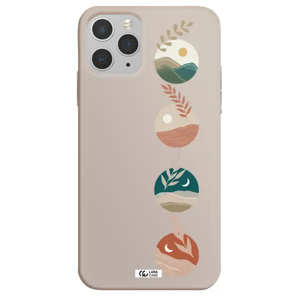 Natural Landscape Apple iPhone 11 pro max Silicone Stone Case