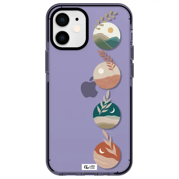 Natural Landscape Apple iPhone 12 mini impact Lilac Case