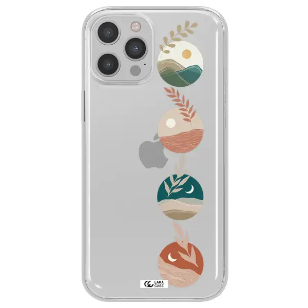 Natural Landscape Apple iPhone 12 pro max Clear TPU Case