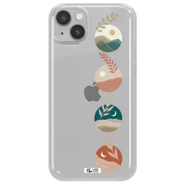 Natural Landscape Apple iPhone 14 plus Clear TPU Case