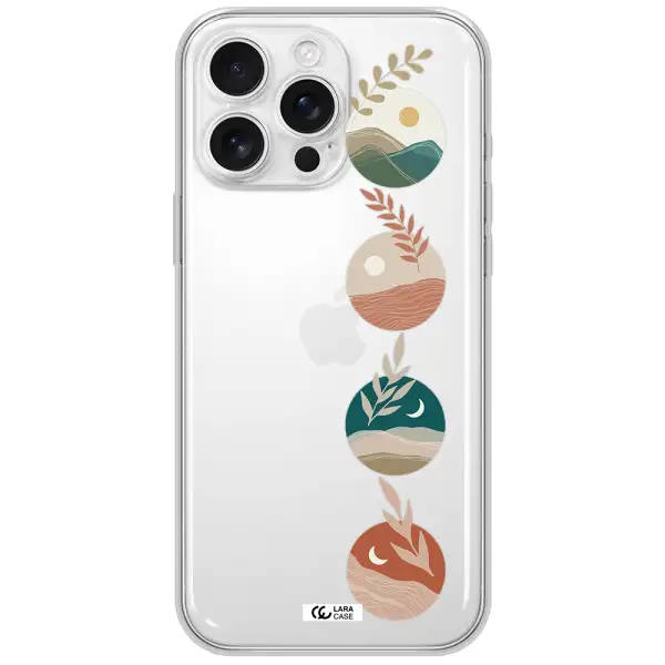 Natural Landscape Apple Iphone 16 Pro Max Clear Tpu Case