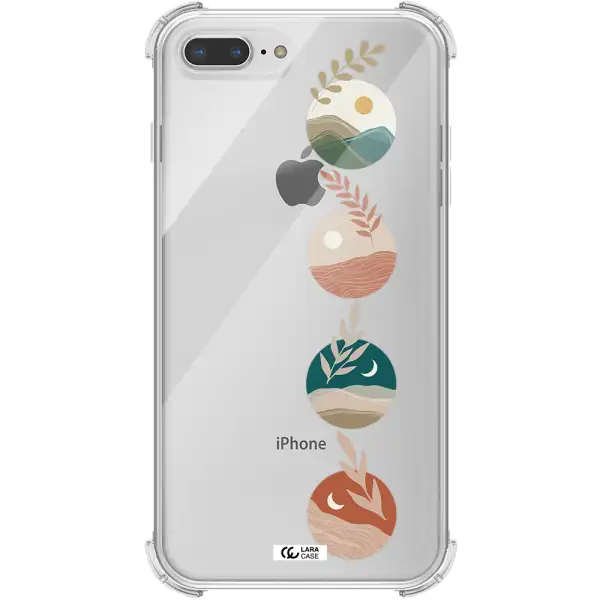Natural Landscape Apple iPhone 7 plus Clear PC Case