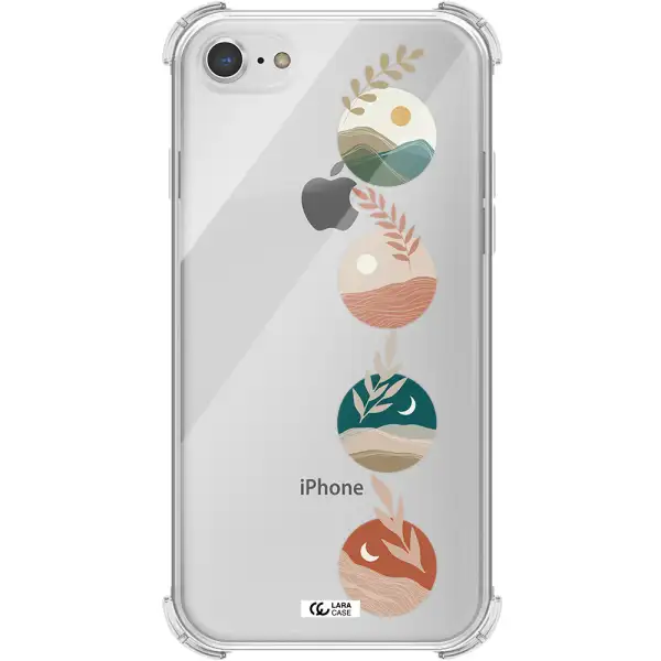 Natural Landscape Apple iPhone 8 Clear PC Case