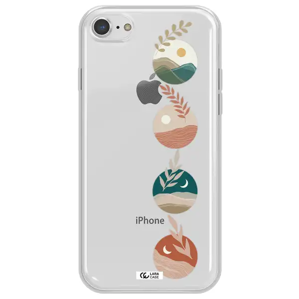 Natural Landscape Apple iPhone 8 Clear TPU Case