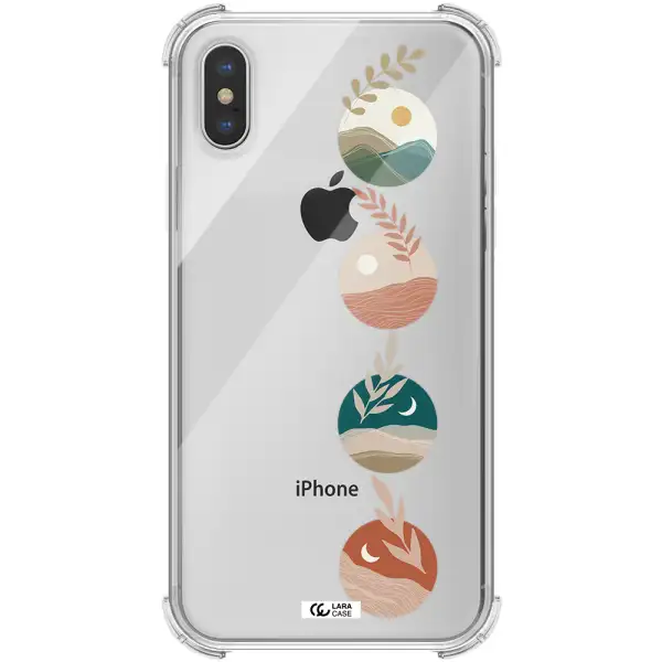 Natural Landscape Apple iPhone XS Clear PC Case