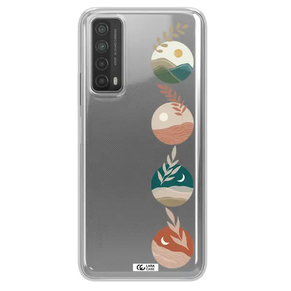 Natural Landscape Huawei P Smart 2021 Clear TPU Case