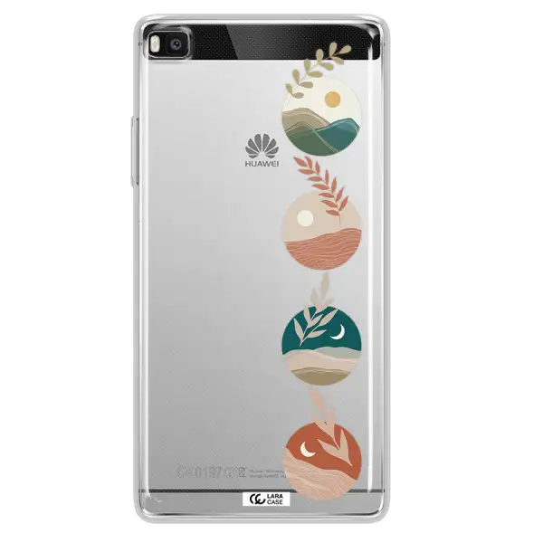 Natural Landscape Huawei P8 Clear TPU Case