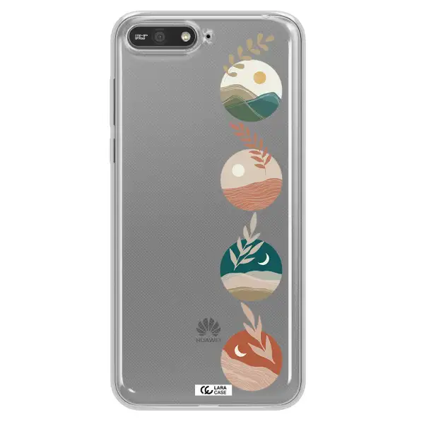 Natural Landscape Huawei Y6 2018 Clear TPU Case
