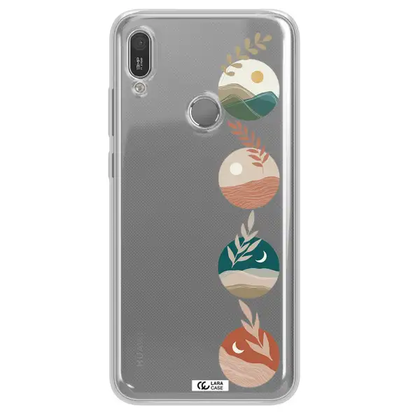 Natural Landscape Huawei Y6 2019 Clear TPU Case