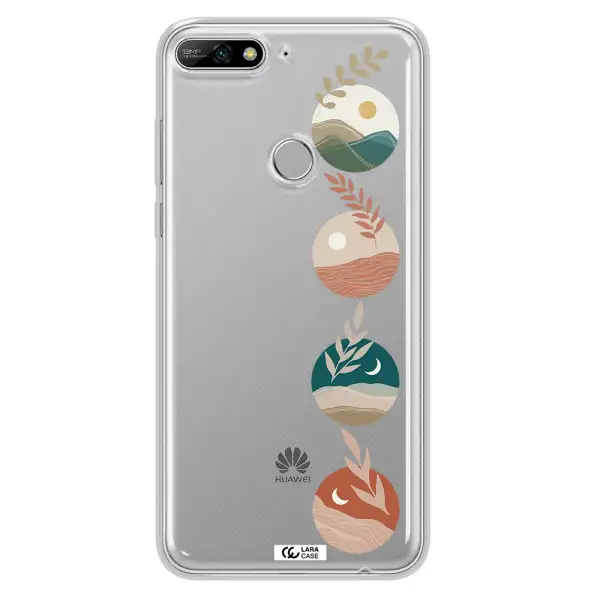 Natural Landscape Huawei Y7 2018 Clear TPU Case