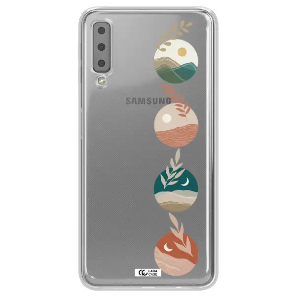 Natural Landscape Samsung A7 2018 Clear TPU Case