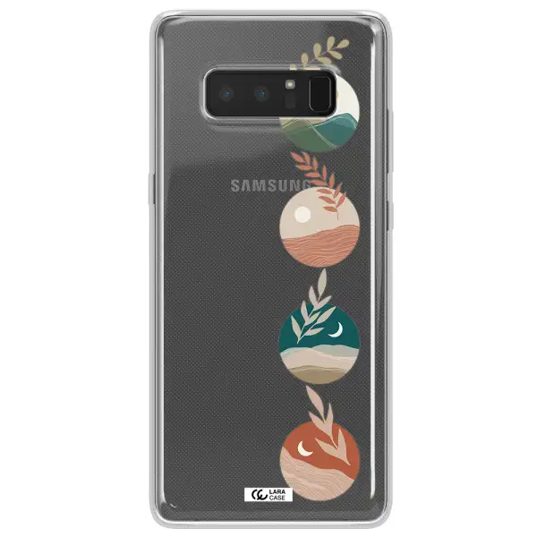 Natural Landscape Samsung Note 8 Clear TPU Case